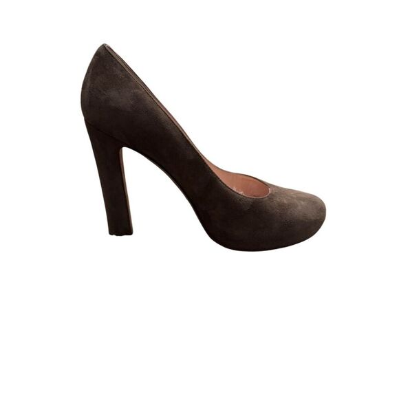 Kate Spade NY Women's Suede Platform Pumps Brown Size 8 - Picture 2 of 9